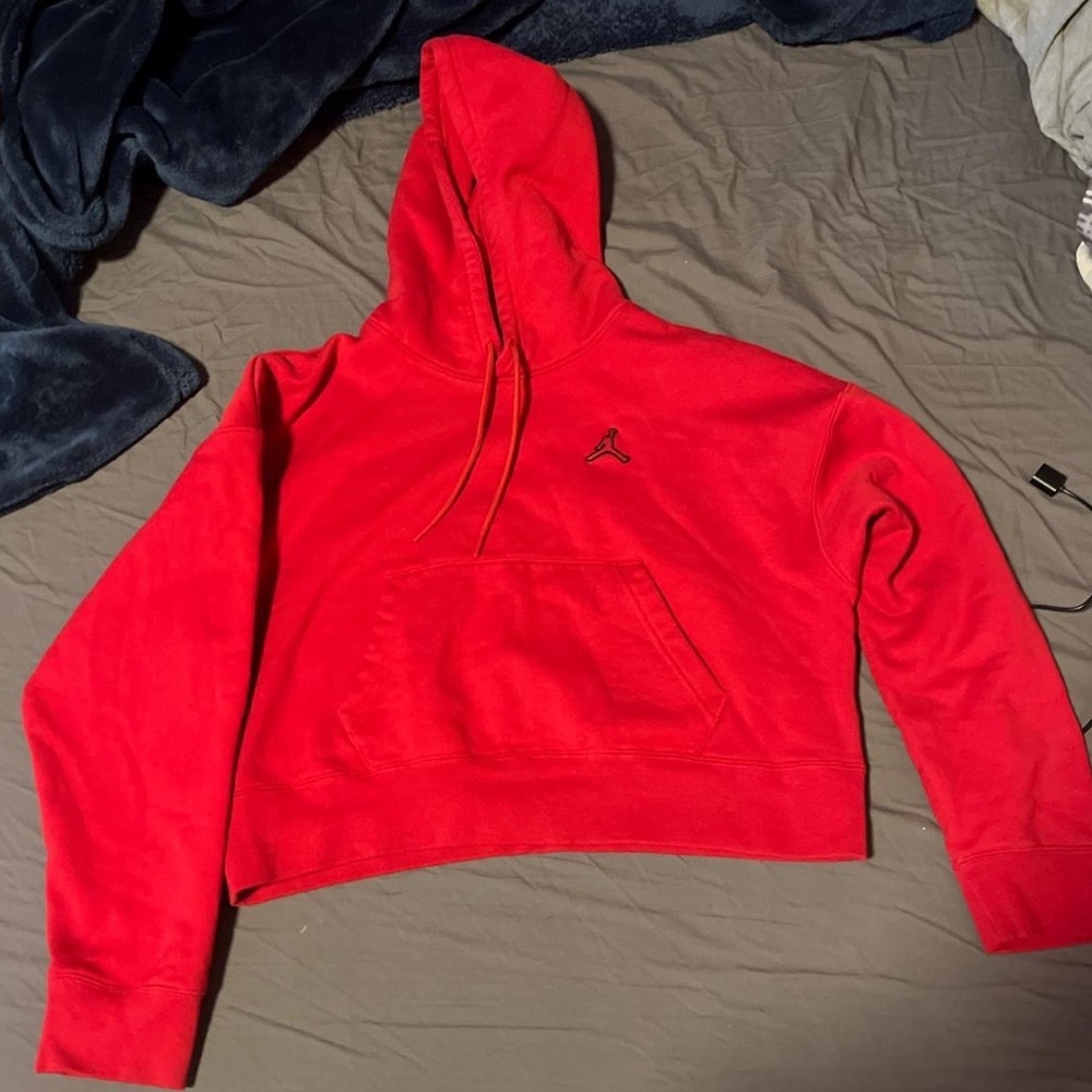 cropped jordan hoodie